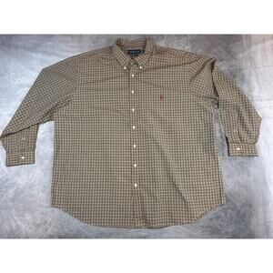 Ralph Lauren Classic Fit Plaid Shirt 3XB Big